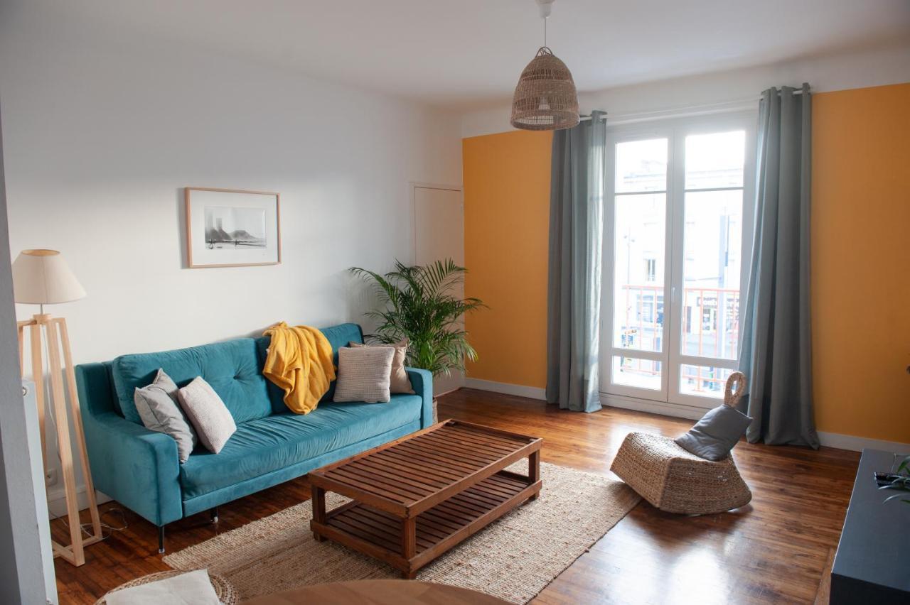 Appartement Spacieux Avec Balcon Et Parking Brest Ngoại thất bức ảnh