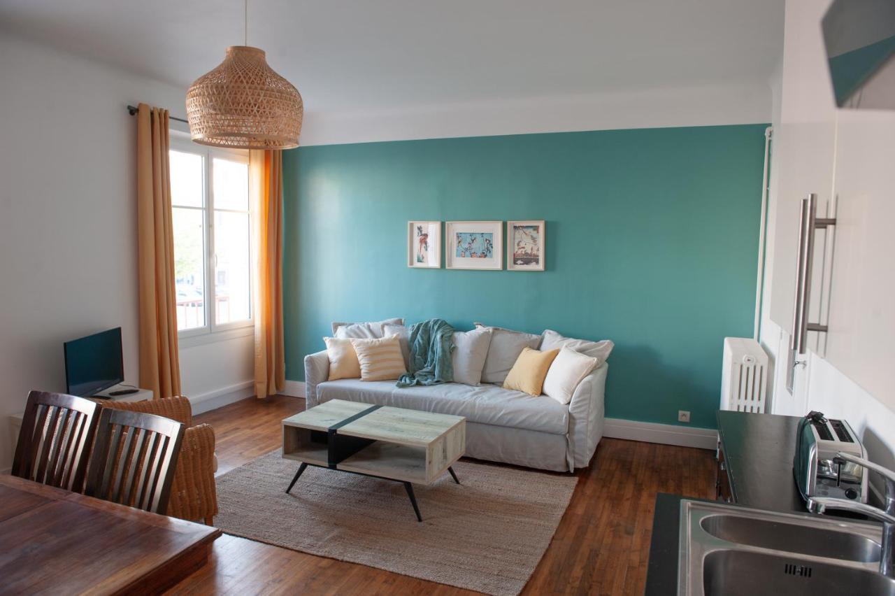 Appartement Spacieux Avec Balcon Et Parking Brest Ngoại thất bức ảnh