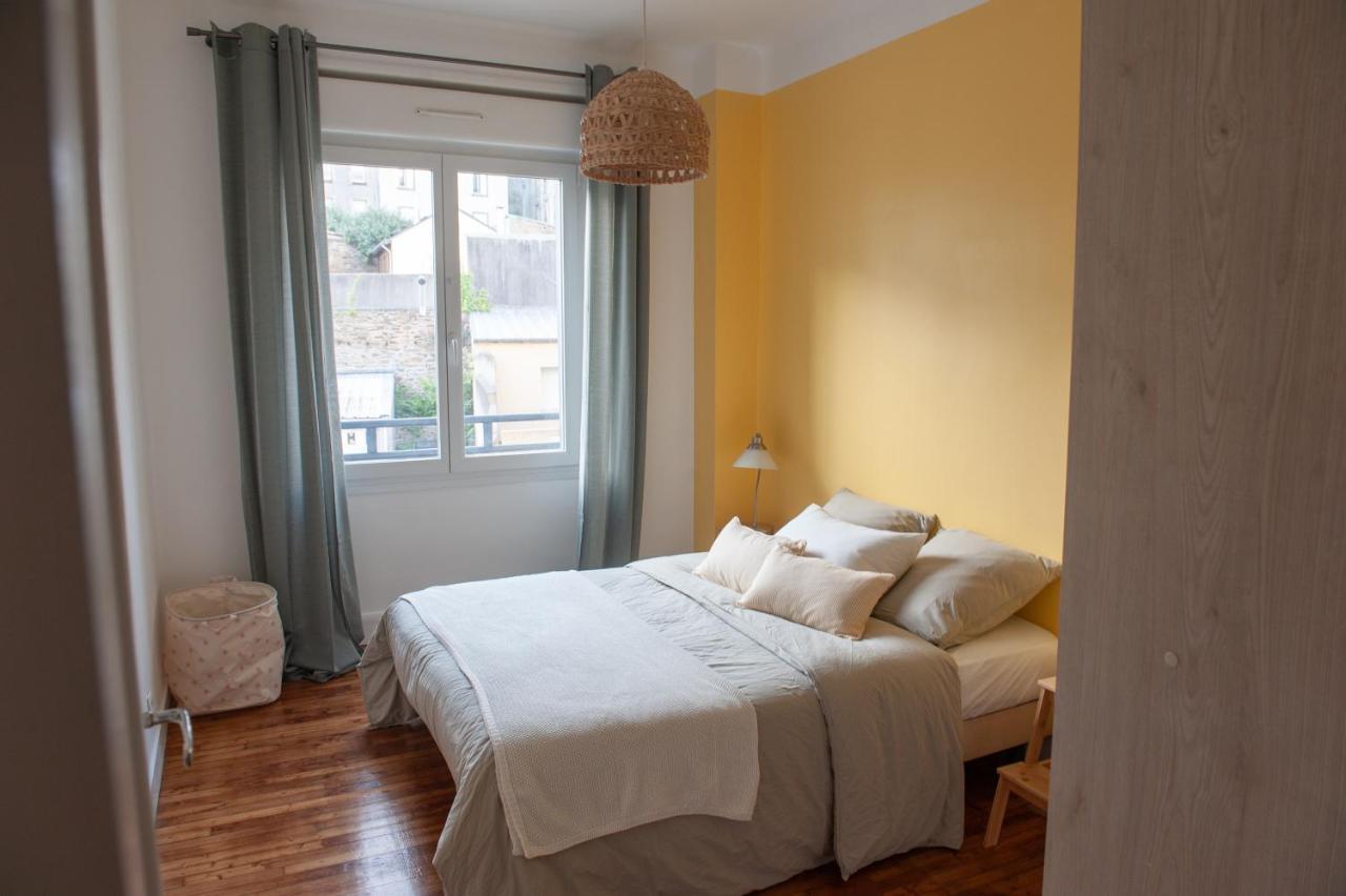 Appartement Spacieux Avec Balcon Et Parking Brest Ngoại thất bức ảnh