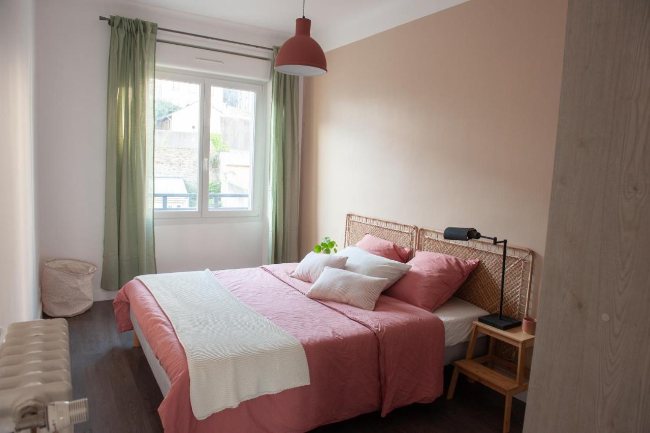 Appartement Spacieux Avec Balcon Et Parking Brest Ngoại thất bức ảnh